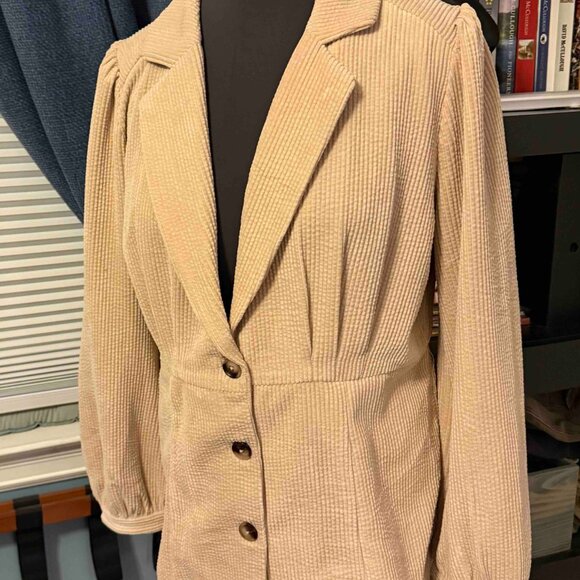 NWOT Current Air Courtney Corduroy Blazer - XL - Picture 4 of 8